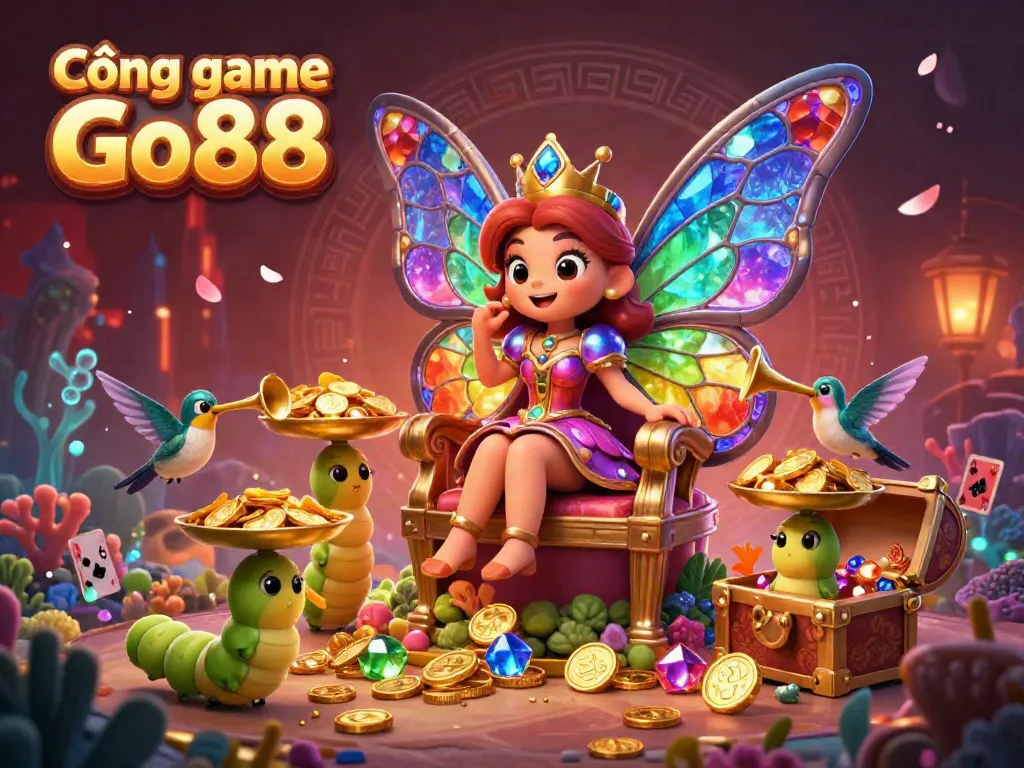 Engage with the exciting Cổng game Go88 featuring colorful elements and a vibrant casino scene.