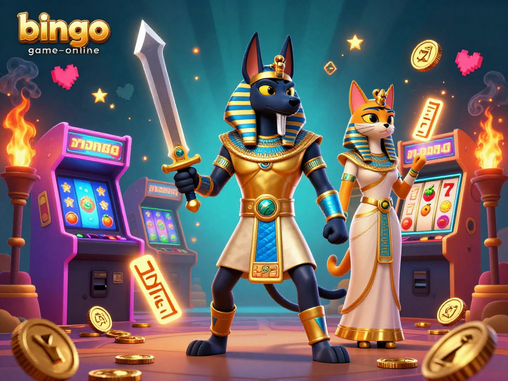 Experience exhilarating bingo action at bingo-game-online with captivating characters and vibrant gaming elements.