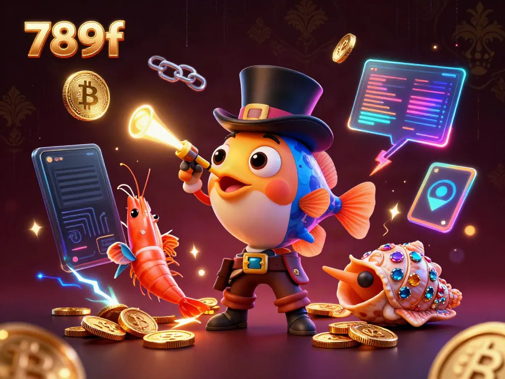 Experience thrilling wins at 789f with vibrant characters and glowing coins in a dynamic casino setting.