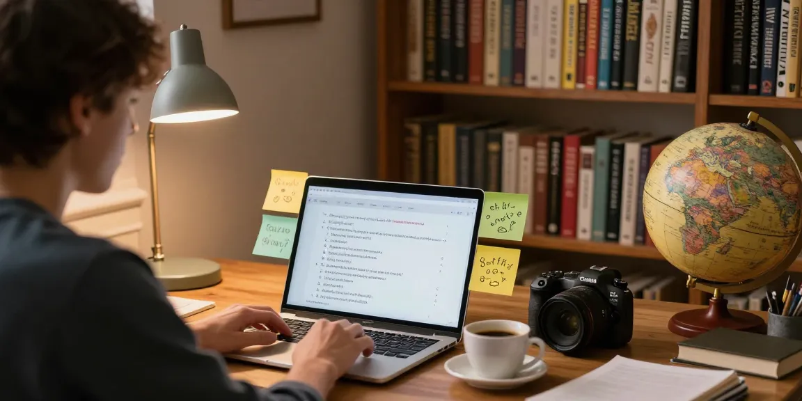 Test your knowledge with Quiz Allgemeinwissen in a cozy study setting.